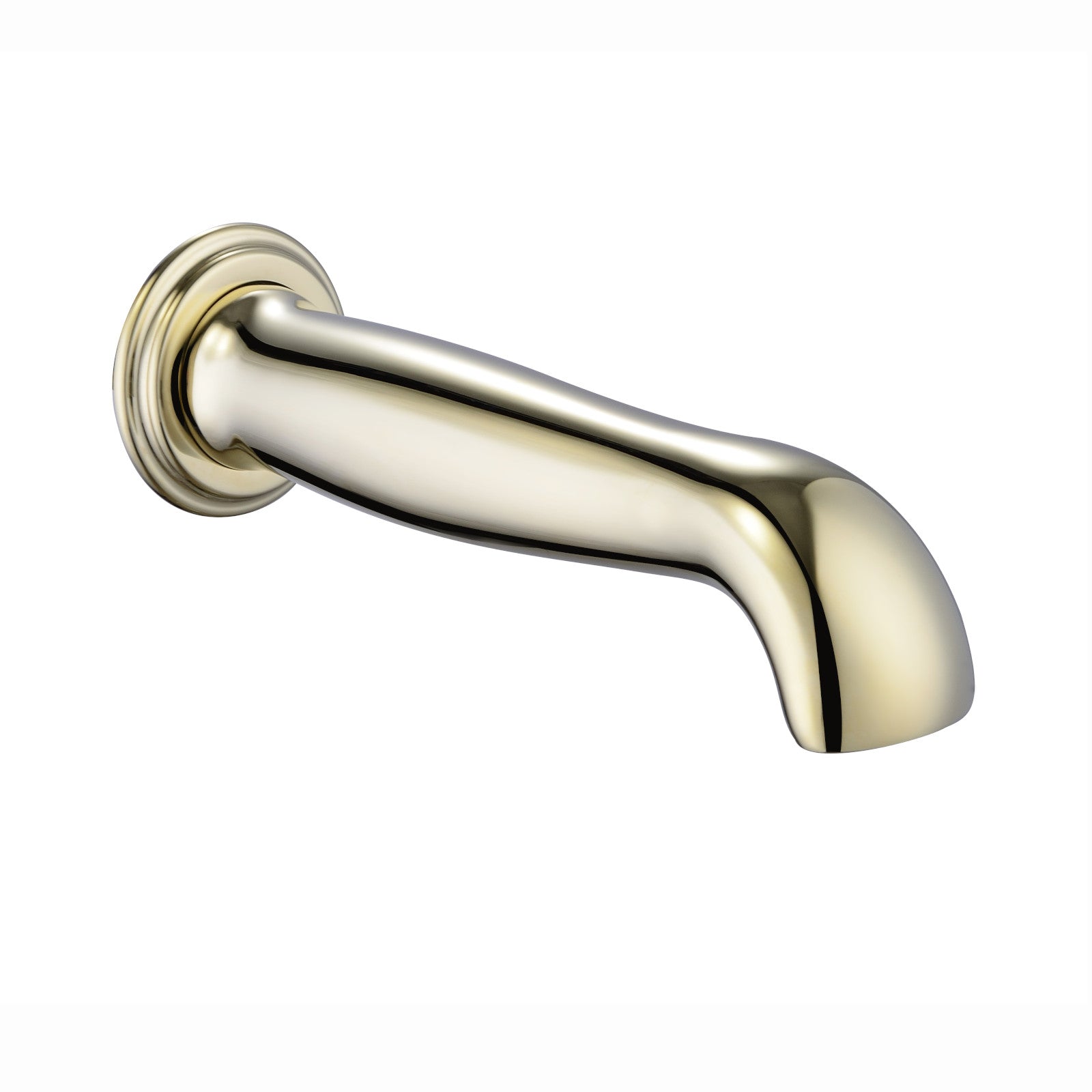 Traditional bath or basin spout wall mounted - English gold - Showers